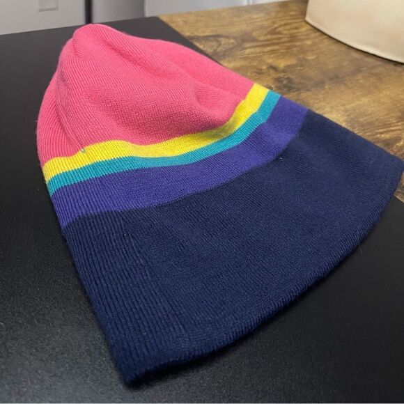 Neff Beanie Hat Striped Retro Color Pallet - Picture 5 of 6